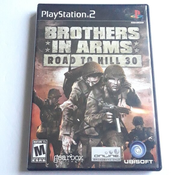 Brothers In Arms Road To Hill 30 Playstation 2 Game PS2 - Picture 1 of 3